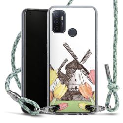 Carry Case Fabric mint-camouflage