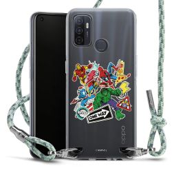 Carry Case Fabric mint-camouflage