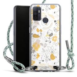 New Carry Case Transparent Stoff mint-camouflage/silber