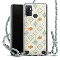 New Carry Case Transparent Stoff mint-camouflage/silber