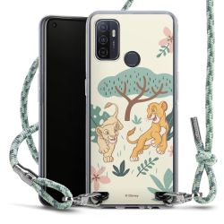 New Carry Case Transparent Stoff mint-camouflage/silber