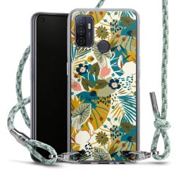 New Carry Case Transparent Stoff mint-camouflage/silber