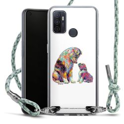 Carry Case Fabric mint-camouflage