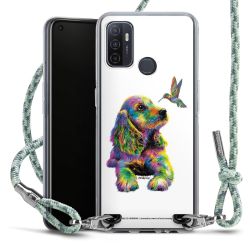 Carry Case Fabric mint-camouflage