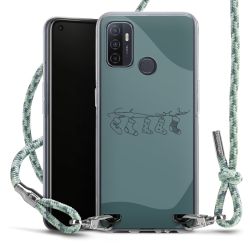 Carry Case Fabric mint-camouflage