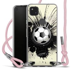 New Carry Case Transparent Stoff rosa/silber