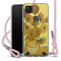 New Carry Case Transparent Stoff rosa/silber