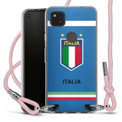 New Carry Case Transparent Stoff rosa/silber