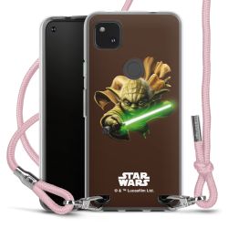 New Carry Case Transparent Stoff rosa/silber