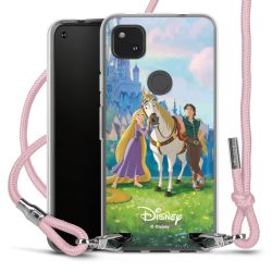 New Carry Case Transparent Stoff rosa/silber