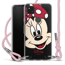 New Carry Case Transparent Stoff rosa/silber