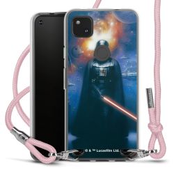 New Carry Case Transparent Stoff rosa/silber