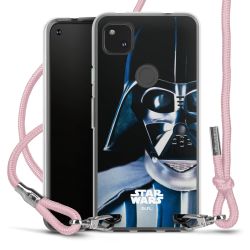 New Carry Case Transparent Stoff rosa/silber