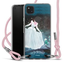 New Carry Case Transparent Stoff rosa/silber