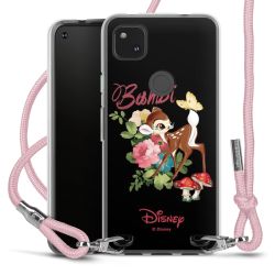 New Carry Case Transparent Stoff rosa/silber