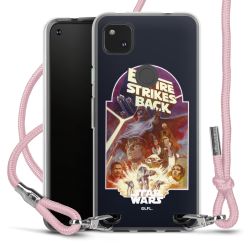 New Carry Case Transparent Stoff rosa/silber