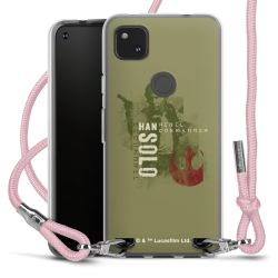 New Carry Case Transparent Stoff rosa/silber