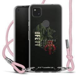 New Carry Case Transparent Stoff rosa/silber