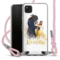 New Carry Case Transparent Stoff rosa/silber