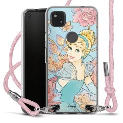 New Carry Case Transparent Stoff rosa/silber