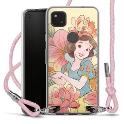 New Carry Case Transparent Stoff rosa/silber