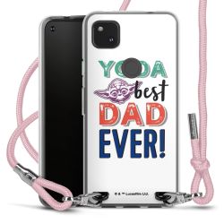 New Carry Case Transparent Stoff rosa/silber