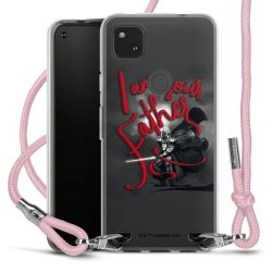 New Carry Case Transparent Stoff rosa/silber