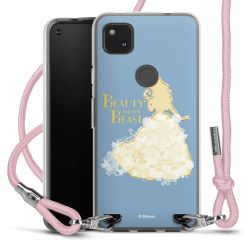 New Carry Case Transparent Stoff rosa/silber