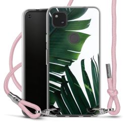 New Carry Case Transparent Stoff rosa/silber