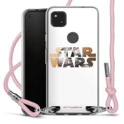 New Carry Case Transparent Stoff rosa/silber