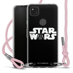 New Carry Case Transparent Stoff rosa/silber