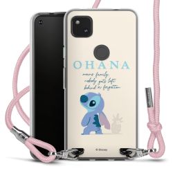 New Carry Case Transparent Stoff rosa/silber