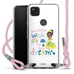 New Carry Case Transparent Stoff rosa/silber