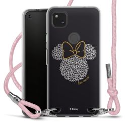 New Carry Case Transparent Stoff rosa/silber