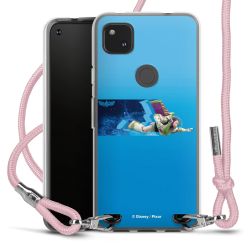 New Carry Case Transparent Stoff rosa/silber