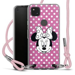 New Carry Case Transparent Stoff rosa/silber