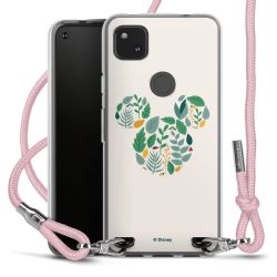 New Carry Case Transparent Stoff rosa/silber