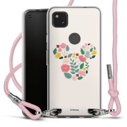 New Carry Case Transparent Stoff rosa/silber