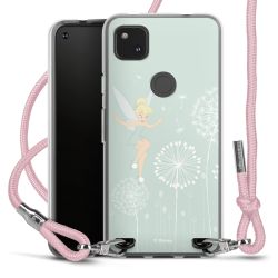 New Carry Case Transparent Stoff rosa/silber