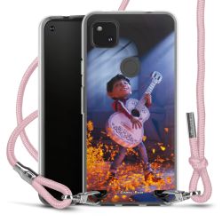 New Carry Case Transparent Stoff rosa/silber