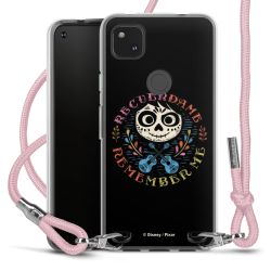 New Carry Case Transparent Stoff rosa/silber