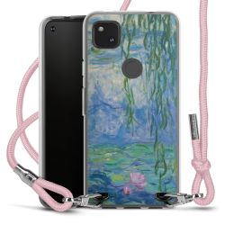 New Carry Case Transparent Stoff rosa/silber