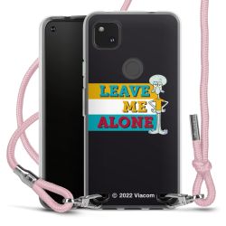 New Carry Case Transparent Stoff rosa/silber