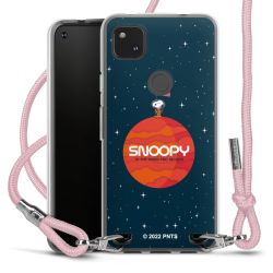 New Carry Case Transparent Stoff rosa/silber