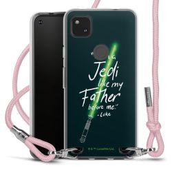 New Carry Case Transparent Stoff rosa/silber