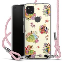 New Carry Case Transparent Stoff rosa/silber