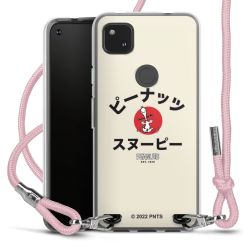 New Carry Case Transparent Stoff rosa/silber