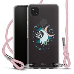 New Carry Case Transparent Stoff rosa/silber