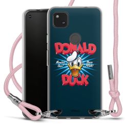 New Carry Case Transparent Stoff rosa/silber