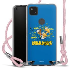 New Carry Case Transparent Stoff rosa/silber